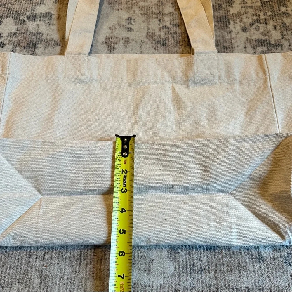 NWOT TORY‎ BURCH PACKABLE CANVAS TOTE BAG